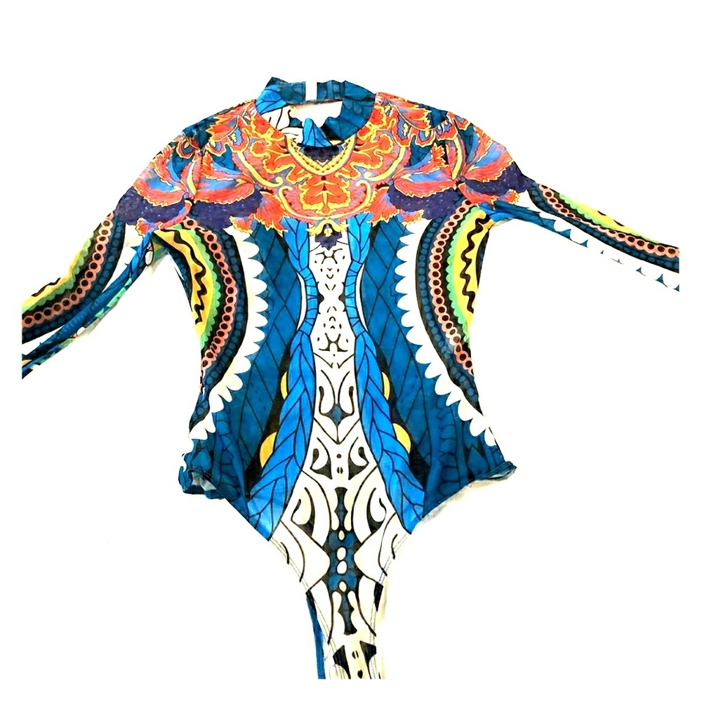 Dsquared 2 like tattoo body suit